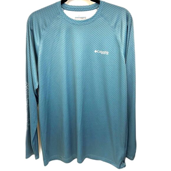 Columbia PFG Super Terminal Tackle Long Sleeve Shirt - Size Small - Picture 1 of 5